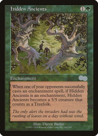 Hidden Ancients [Urza's Saga] MTG Single Magic: The Gathering  | Multizone: Comics And Games