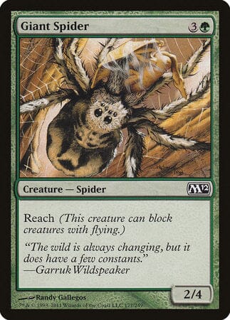 Giant Spider [Magic 2012] MTG Single Magic: The Gathering  | Multizone: Comics And Games