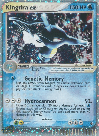 Kingdra ex (92/97) [EX: Dragon] Pokemon Single Pokémon  | Multizone: Comics And Games
