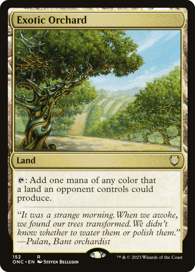 Exotic Orchard [Phyrexia: All Will Be One Commander] | Multizone: Comics And Games