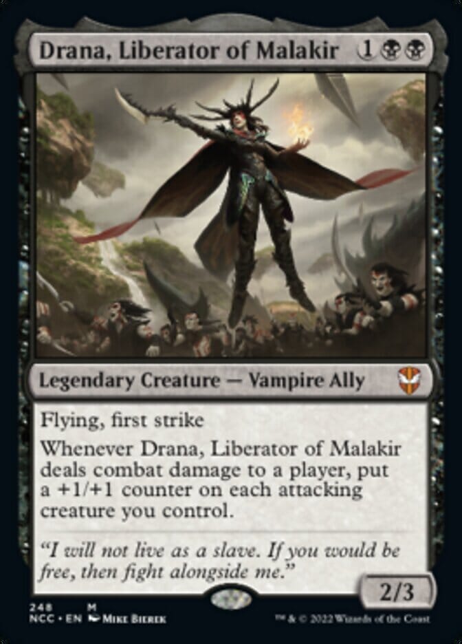 Drana, Liberator of Malakir [Streets of New Capenna Commander] MTG Single Magic: The Gathering  | Multizone: Comics And Games