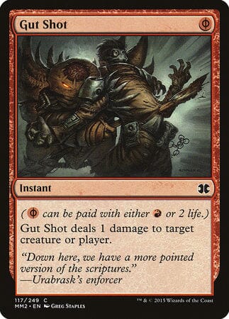 Gut Shot [Modern Masters 2015] MTG Single Magic: The Gathering  | Multizone: Comics And Games