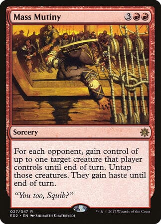 Mass Mutiny [Explorers of Ixalan] MTG Single Magic: The Gathering  | Multizone: Comics And Games
