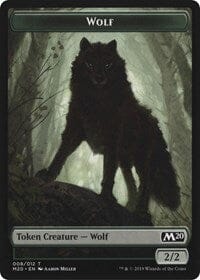 Zombie // Wolf Double-Sided Token [Game Night 2019 Tokens] MTG Single Magic: The Gathering  | Multizone: Comics And Games