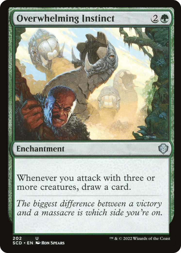 Overwhelming Instinct [Starter Commander Decks] MTG Single Magic: The Gathering  | Multizone: Comics And Games