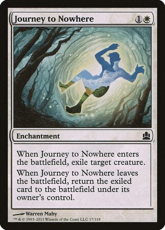 Journey to Nowhere [Commander 2011] MTG Single Magic: The Gathering  | Multizone: Comics And Games