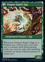 The Dragon-Kami Reborn // Dragon-Kami's Egg [Kamigawa: Neon Dynasty] MTG Single Magic: The Gathering  | Multizone: Comics And Games