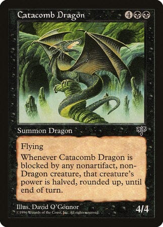 Catacomb Dragon [Mirage] MTG Single Magic: The Gathering  | Multizone: Comics And Games