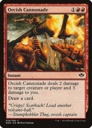 Orcish Cannonade [Duel Decks: Speed vs. Cunning] MTG Single Magic: The Gathering  | Multizone: Comics And Games