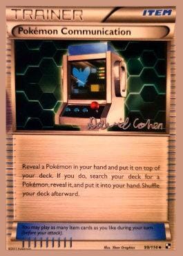 Pokemon Communication (99/114) (Twinboar - David Cohen) [World Championships 2011] Pokemon Single Pokémon  | Multizone: Comics And Games