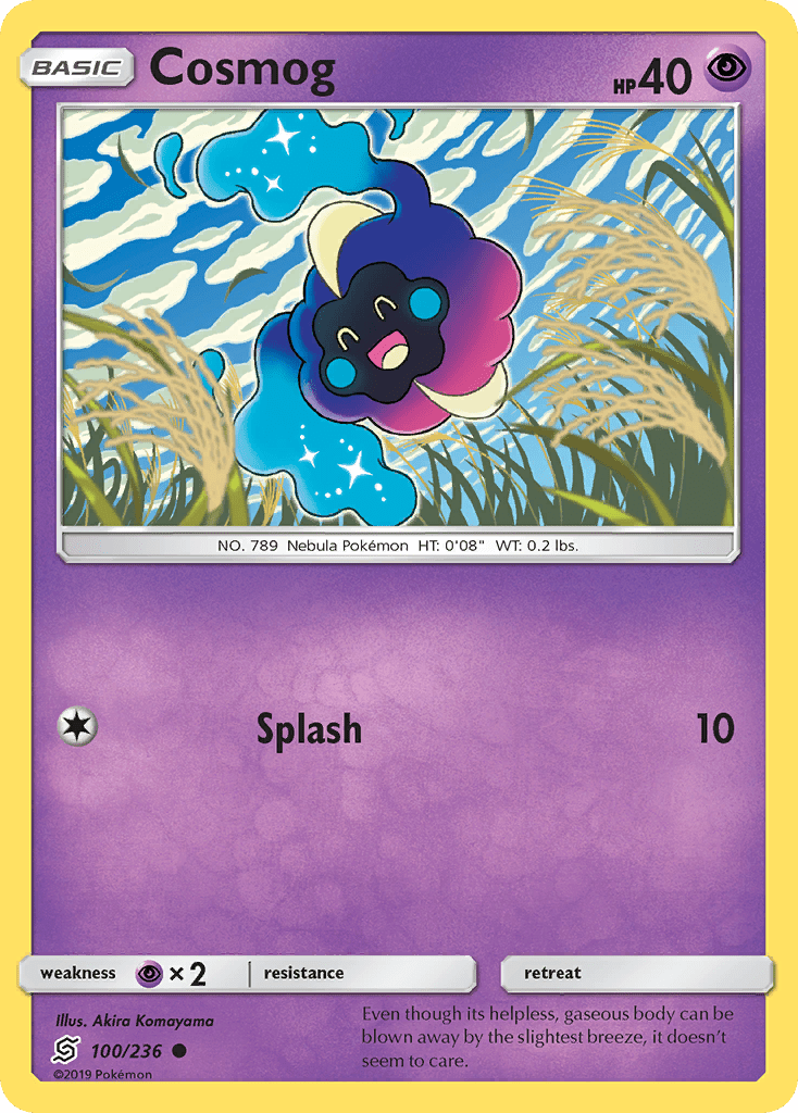 Cosmog (100/236) [Sun & Moon: Unified Minds] Pokemon Single Pokémon  | Multizone: Comics And Games