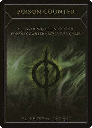 Poison Counter Token [New Phyrexia Tokens] MTG Single Magic: The Gathering  | Multizone: Comics And Games