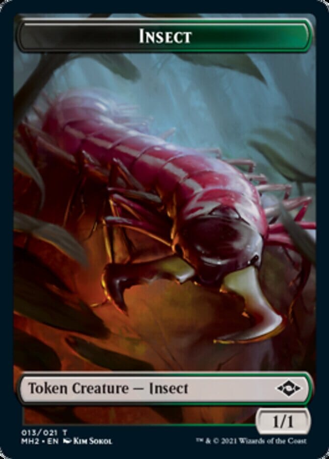 Insect Token // Treasure Token (#21) [Modern Horizons 2 Tokens] MTG Single Magic: The Gathering  | Multizone: Comics And Games