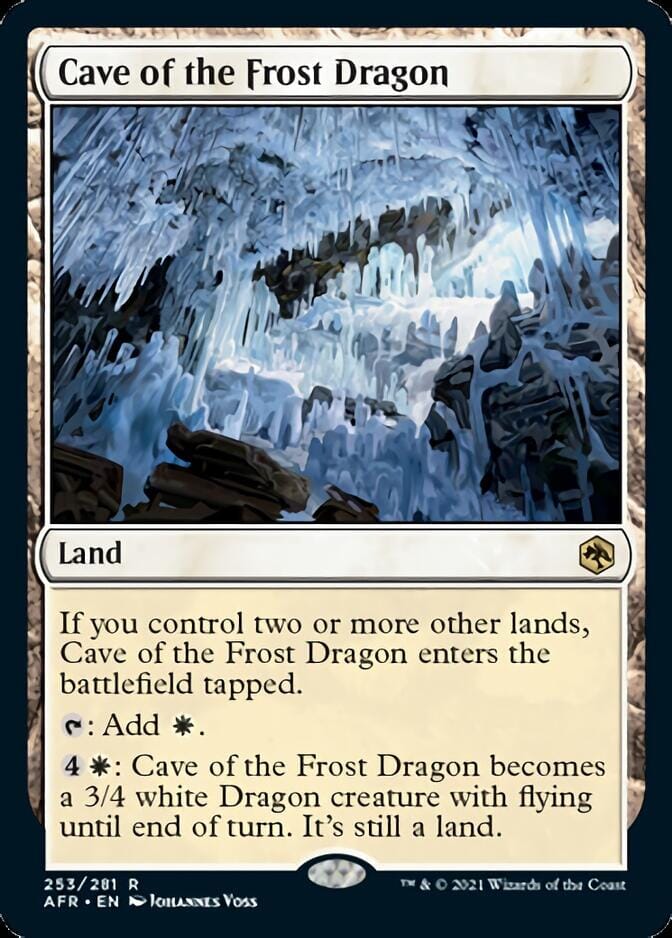 Cave of the Frost Dragon [Dungeons & Dragons: Adventures in the Forgotten Realms] MTG Single Magic: The Gathering  | Multizone: Comics And Games