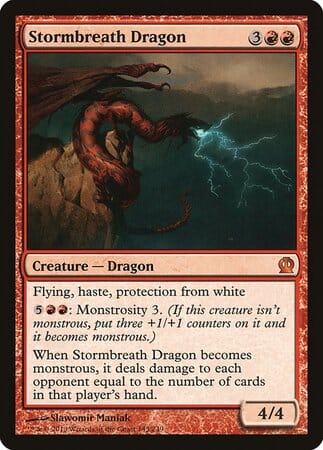 Stormbreath Dragon [Theros] MTG Single Magic: The Gathering  | Multizone: Comics And Games