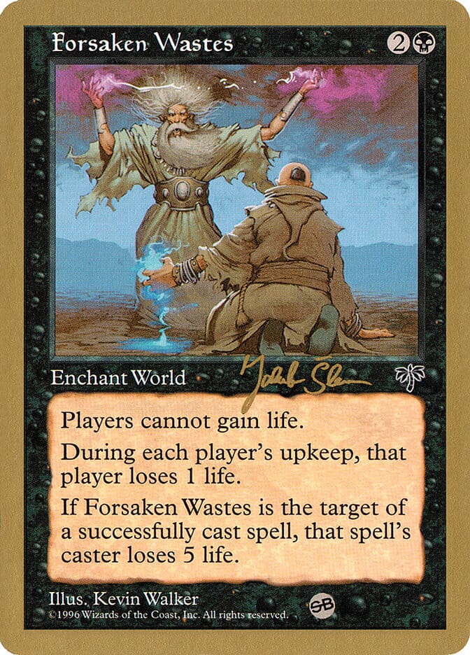 Forsaken Wastes (Jakub Slemr) (SB) [World Championship Decks 1997] MTG Single Magic: The Gathering  | Multizone: Comics And Games