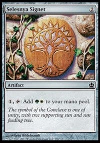 Selesnya Signet [Commander 2011] MTG Single Magic: The Gathering  | Multizone: Comics And Games