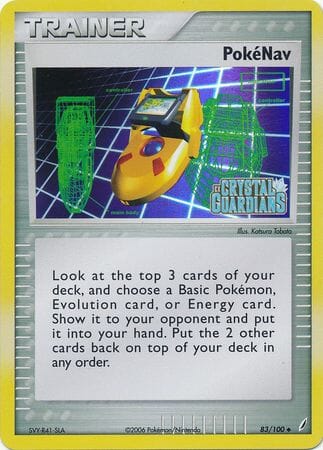 PokeNav (83/100) (Stamped) [EX: Crystal Guardians] Pokemon Single Pokémon  | Multizone: Comics And Games