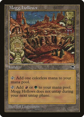 Mogg Hollows [Tempest] MTG Single Magic: The Gathering  | Multizone: Comics And Games