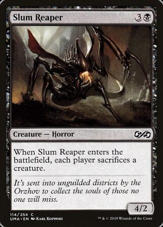 Slum Reaper [Ultimate Masters] MTG Single Magic: The Gathering  | Multizone: Comics And Games