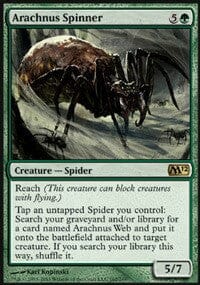 Arachnus Spinner [Magic 2012] MTG Single Magic: The Gathering  | Multizone: Comics And Games