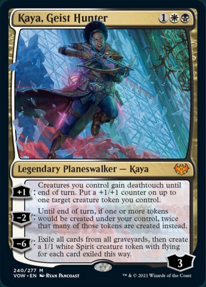 Kaya, Geist Hunter [Innistrad: Crimson Vow] MTG Single Magic: The Gathering  | Multizone: Comics And Games