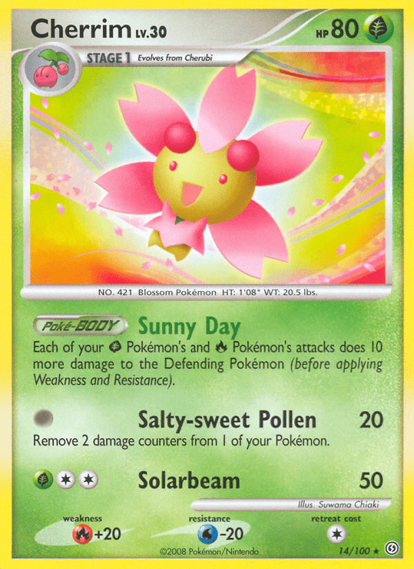Cherrim (14/100) [Diamond & Pearl: Stormfront] Pokemon Single Pokémon  | Multizone: Comics And Games