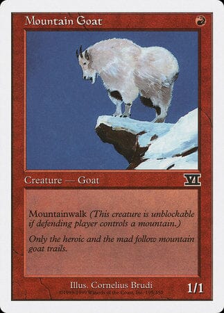 Mountain Goat [Classic Sixth Edition] MTG Single Magic: The Gathering  | Multizone: Comics And Games