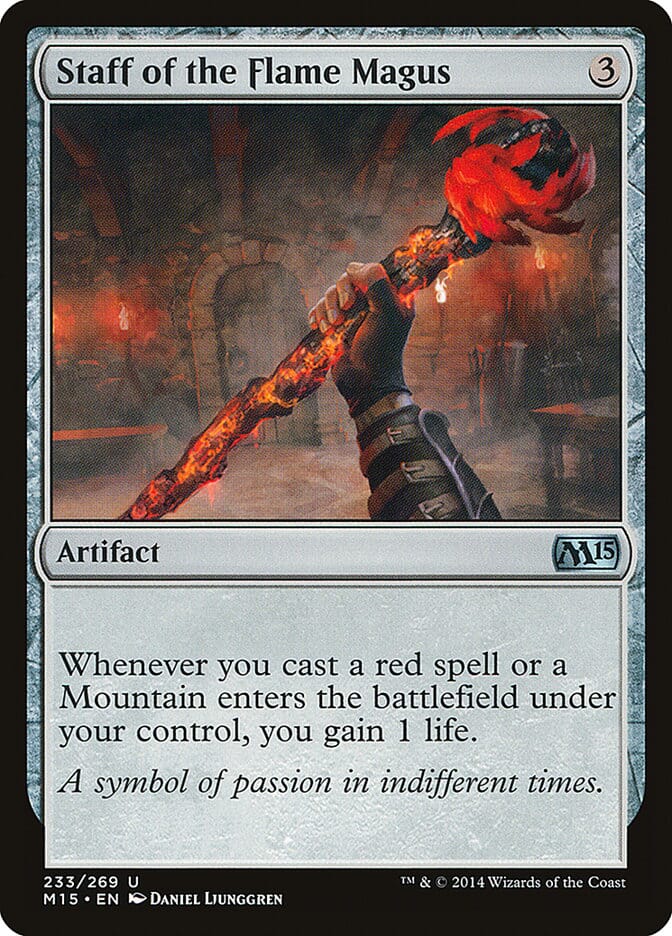 Staff of the Flame Magus [Magic 2015] MTG Single Magic: The Gathering  | Multizone: Comics And Games