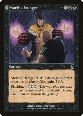 Morbid Hunger [Odyssey] MTG Single Magic: The Gathering  | Multizone: Comics And Games