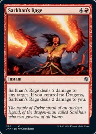 Sarkhan's Rage [Jumpstart] MTG Single Magic: The Gathering  | Multizone: Comics And Games