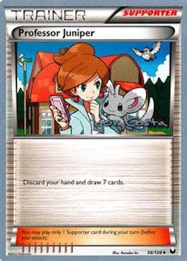 Professor Juniper (98/108) (Pesadelo Prism - Igor Costa) [World Championships 2012] Pokemon Single Pokémon  | Multizone: Comics And Games