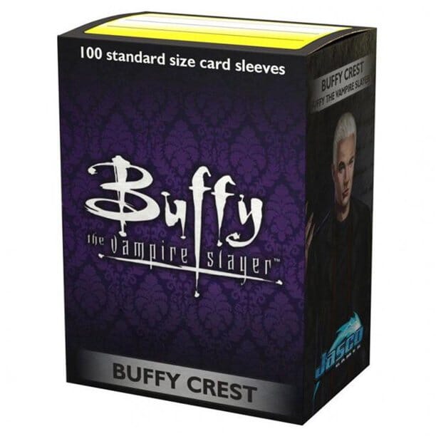 Buffy the Vampire Slayer Crest Dragon Shield Art Sleeves (100 count) Card Sleeves Multizone  | Multizone: Comics And Games
