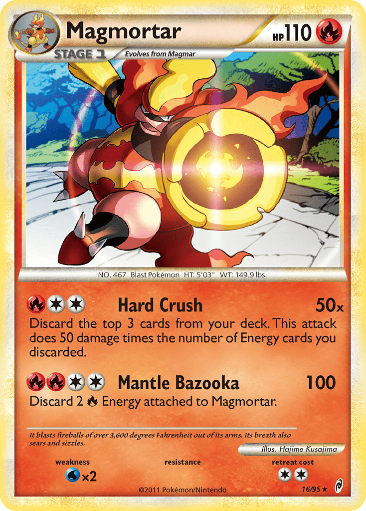 Magmortar (16/95) [HeartGold & SoulSilver: Call of Legends] Pokemon Single Pokémon  | Multizone: Comics And Games