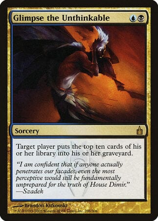 Glimpse the Unthinkable [Ravnica: City of Guilds] MTG Single Magic: The Gathering  | Multizone: Comics And Games