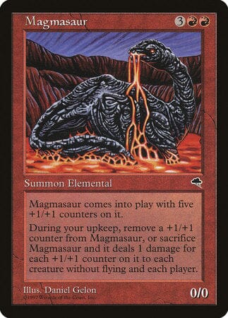 Magmasaur [Tempest] MTG Single Magic: The Gathering  | Multizone: Comics And Games