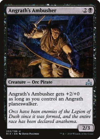 Angrath's Ambusher [Rivals of Ixalan] MTG Single Magic: The Gathering  | Multizone: Comics And Games