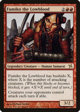 Fumiko the Lowblood [Betrayers of Kamigawa] MTG Single Magic: The Gathering  | Multizone: Comics And Games