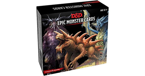 d&d epic monsters D&D 5e: Monster Cards – Multizone: Comics And Games