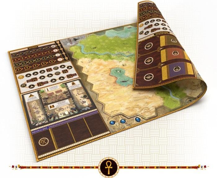 Ankh: Gods of Egypt - PLAYMAT Board game CMON  | Multizone: Comics And Games