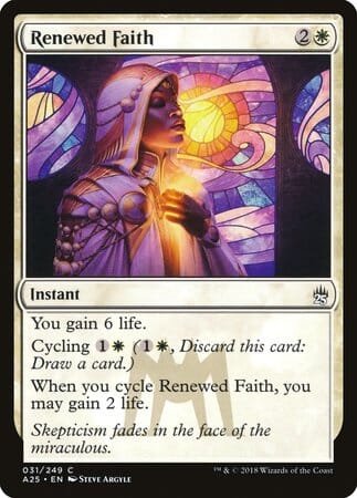 Renewed Faith [Masters 25] MTG Single Magic: The Gathering  | Multizone: Comics And Games