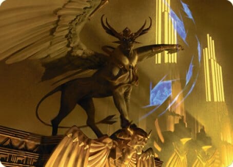 Raffine, Scheming Seer Art Card [Streets of New Capenna Art Series] MTG Single Magic: The Gathering  | Multizone: Comics And Games