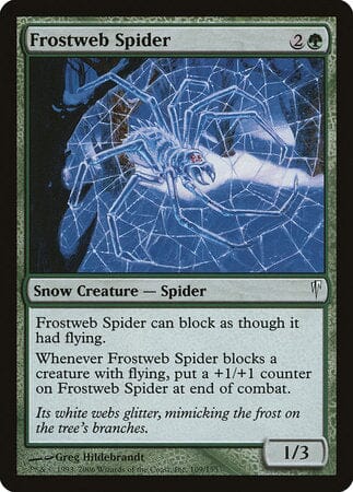 Frostweb Spider [Coldsnap] MTG Single Magic: The Gathering  | Multizone: Comics And Games