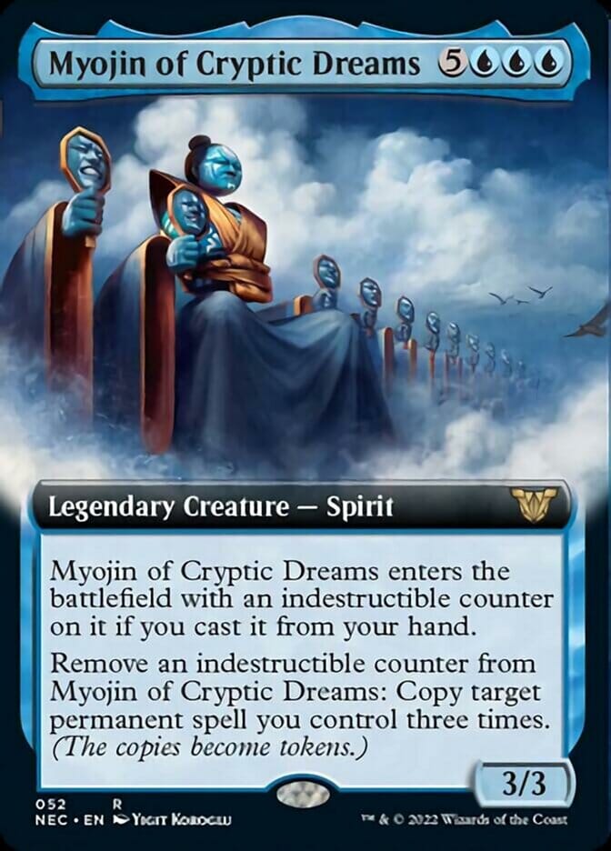 Myojin of Cryptic Dreams (Extended) [Kamigawa: Neon Dynasty Commander] MTG Single Magic: The Gathering  | Multizone: Comics And Games