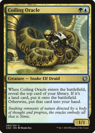 Coiling Oracle [Conspiracy: Take the Crown] MTG Single Magic: The Gathering  | Multizone: Comics And Games