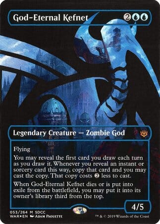 God-Eternal Kefnet SDCC 2019 EXCLUSIVE [San Diego Comic-Con 2019] MTG Single Magic: The Gathering  | Multizone: Comics And Games