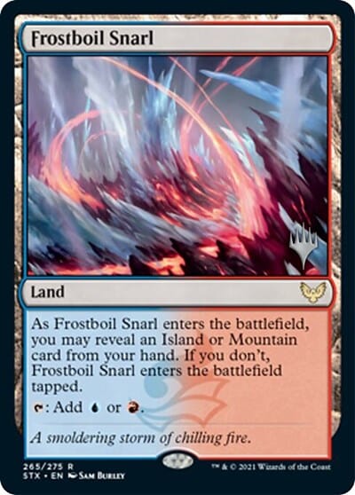 Frostboil Snarl (Promo Pack) [Strixhaven: School of Mages Promos] MTG Single Magic: The Gathering  | Multizone: Comics And Games