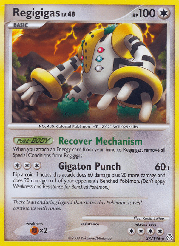 Regigigas (37/146) [Diamond & Pearl: Legends Awakened] Pokemon Single Pokémon  | Multizone: Comics And Games