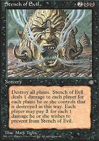 Stench of Evil [Ice Age] MTG Single Magic: The Gathering  | Multizone: Comics And Games