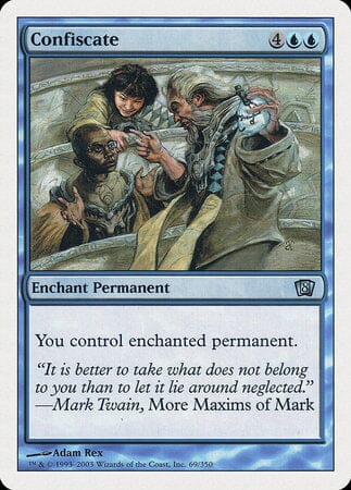 Confiscate [Eighth Edition] MTG Single Magic: The Gathering  | Multizone: Comics And Games